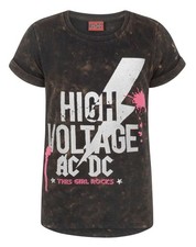 AC/DC Black Short Sleeved