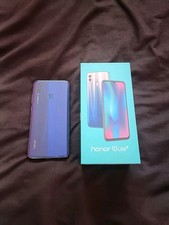 Honor 10 Lite Dual Sim Smart Phone, ROM 64GB, RAM 3GB, Sapphire Blue, Used