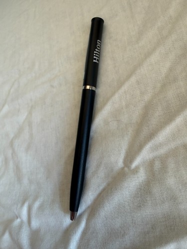 Hilton branded black ballpoint - hilton,