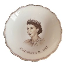 Fotostile Queen Elizabeth II 1953 Coronation Commemorative Collector Plate 12 cm