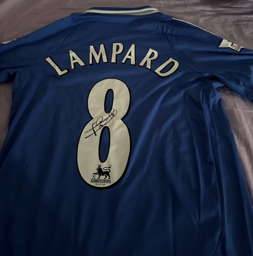 Frank lampard signed chelsea - signed,
