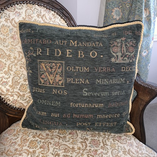 Vintage latin script tapestry - vintage,