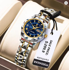 Luxury Ladies Watch Waterproof Week Date Woman Wristwatches Women Quartz Watches