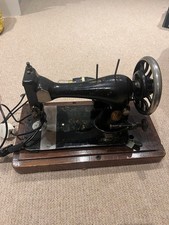 Antique Singer Sewing Machine Treadle Table Vintage