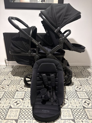 Icandy peach black double - black,