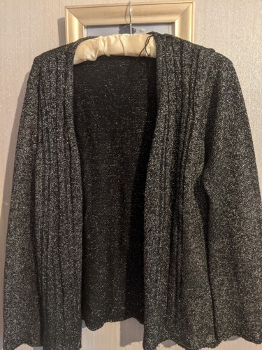 Black silver fleck - black,