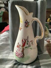 VINTAGE ARTHUR WOOD SPANISH LIFE  JUG. MADE IN ENGLAND 1950/1960 ERA.