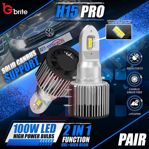 H15 pro led headlight bulbs - pro,