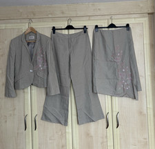 NEXT Women's Beige Embroidered
