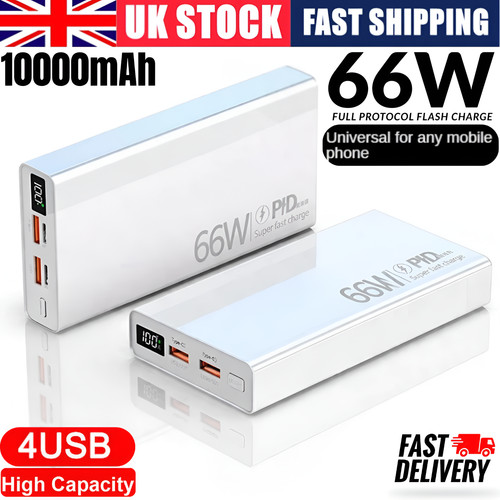 10000mah power bank usb led - bank,