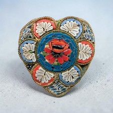 Vintage Micro Mosaic Glass