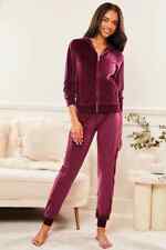 LIPSY Ladies Berry Red Velour