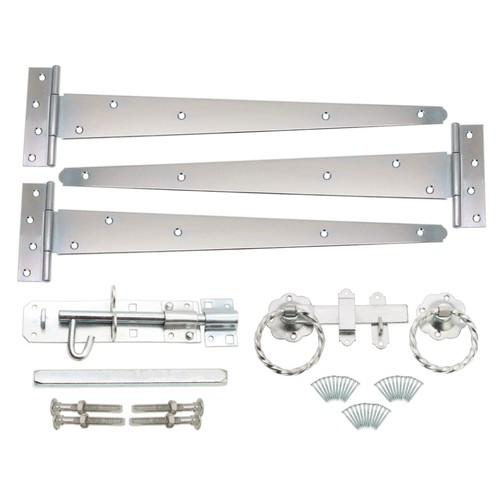 Tee hinges twisted - 18”, (3)