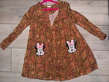 Next Minnie Mouse girls long sleeve dress 4-5 years