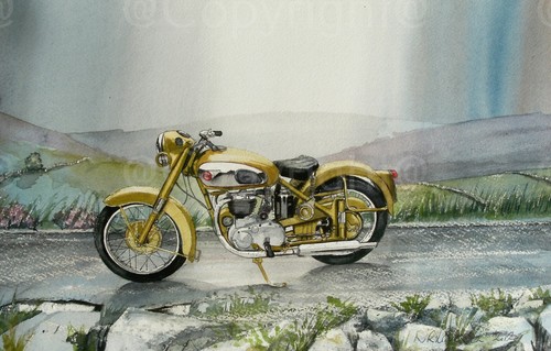 Bsa golden flash 1950 - bsa,