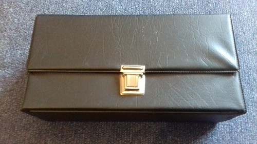 Black audio cassette case - audio,