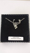 A63 Fallow Deer Head english