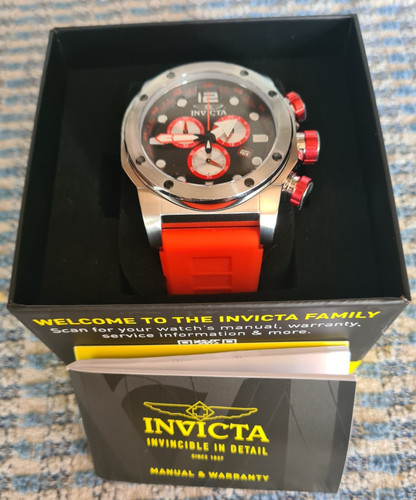 Invicta sea hunter red black - hunter,