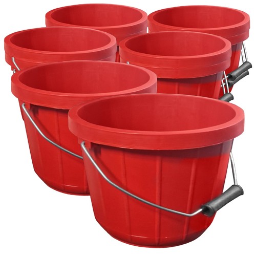 Red bucket gallon - bucket, calf