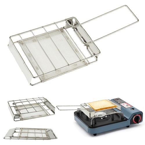 Folding camping grill - folding,