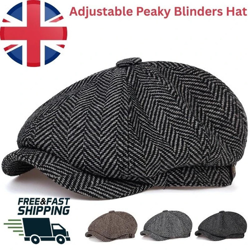 Adjustable peaky blinders hat - adjustable,