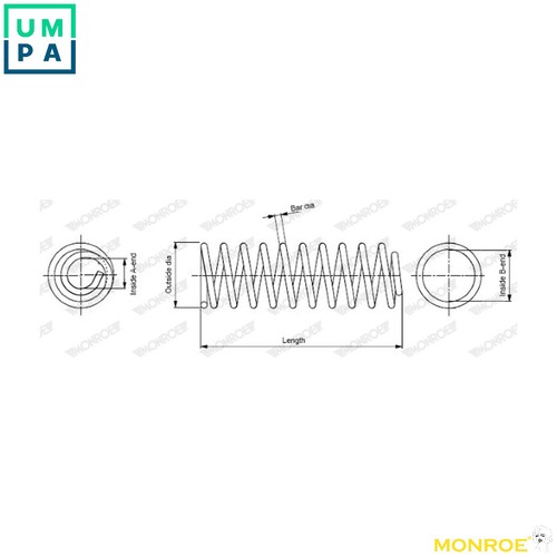 Suspension spring sp0388 for - spring,