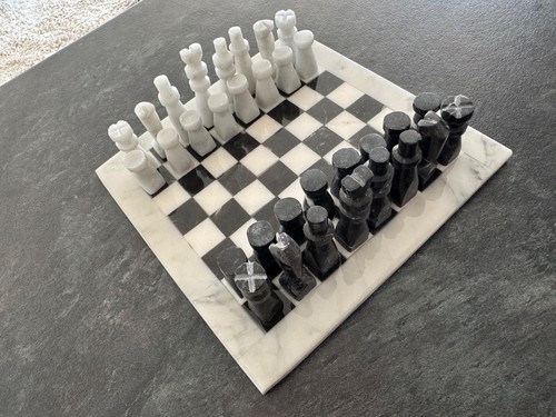 Marble stone chess - stone,