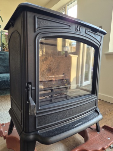 Wood burning stove log - wood,