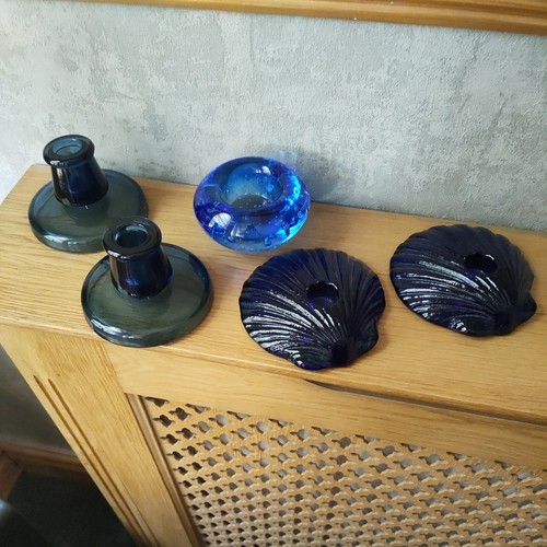 Collection blue glass - collection,