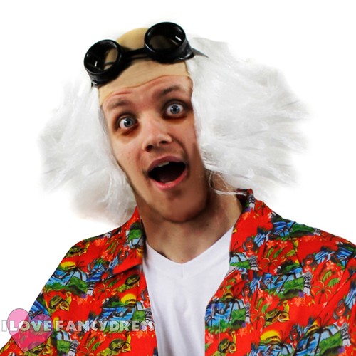 Future doctor wig and goggles - future,