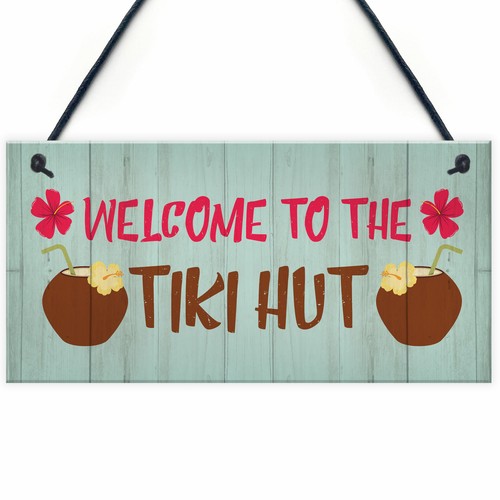 Tiki hut welcome - tiki,