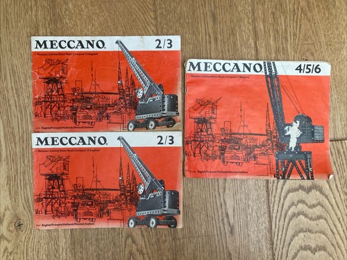 Vintage meccano books - vintage,