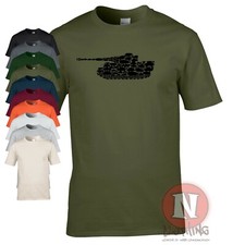 Tiger tank t-shirt German army