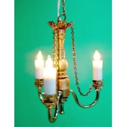 Dolls house light triple - dolls,