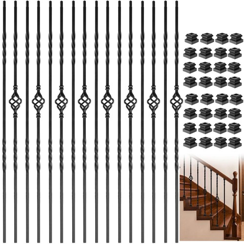 Pack wrought iron - wrought, balusters