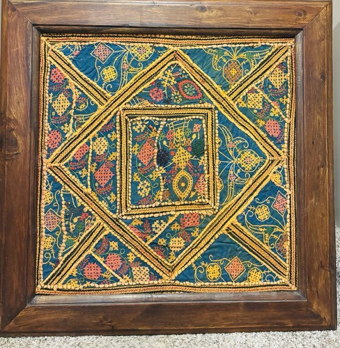 World market framed kutch - market,