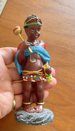 African child figurine - african,