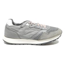 GEOX Mens Grey Synthetic Trainers UK 10 Casual Comfortable Lightweight Footwear