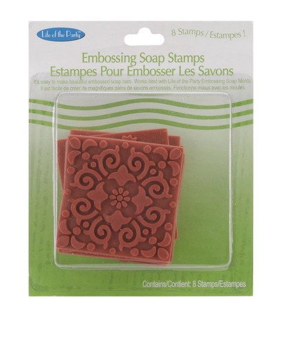Soap embossing stamp set - soap,