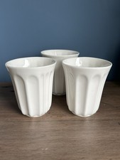 Hotel Chocolat Ceramic Pod Cups by Andrew Wicks Velvetiser Coffee Mugs Set X3