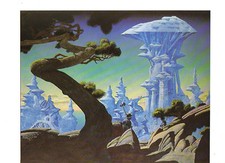 ROGER DEAN FREJYA'S CASTLE 1 x