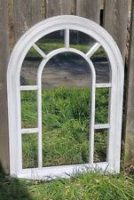 Window Wall Garden Mirror Any Weather OrnamentDurable Frame Indoor/Outdoor-71x51