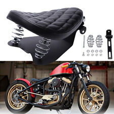 Motorcycle Spring Solo Seat Saddle Custom For Harley Sportster Bobber Chopper