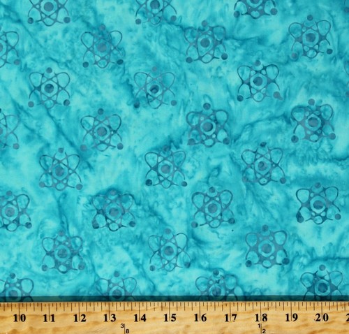 Cotton batik atomic model - cotton,