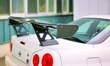 Carbon Fibre Top Secret Style GT Spoiler for Nissan Skyline R34 GTT GTR