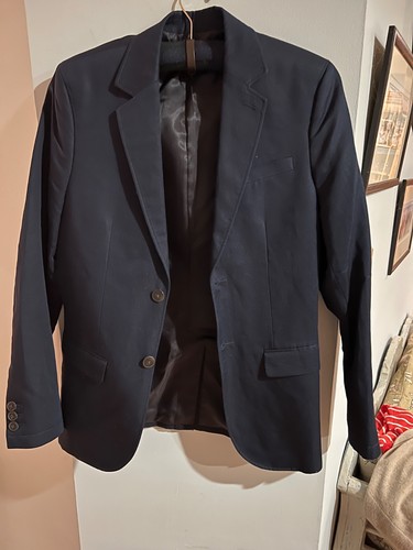 Jack wills navy linen cotton - wills,