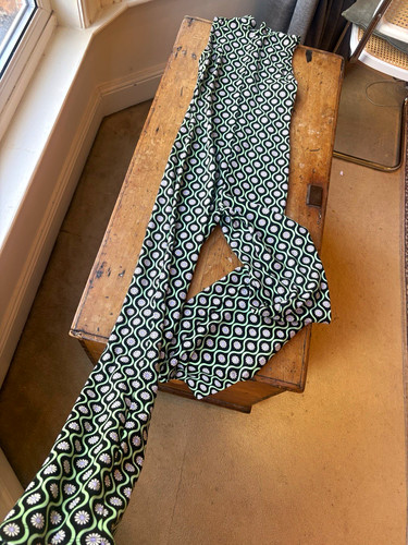 Mango women black green - s,