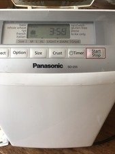 Panasonic SD-255 Bread Maker Machine with Dispenser Cosmetically Challenged!