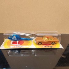 Vintage Corgi Juniors 2527 KOJAK Buick & Helicopter Twin Blister Bubble Pack