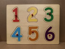 Children’s Numbers 1-6
